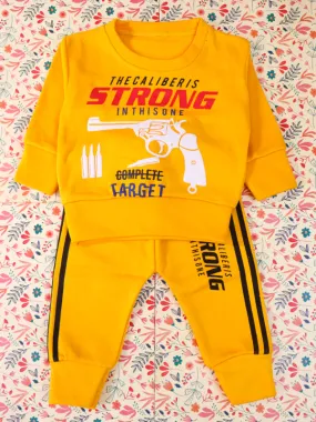 1.5Yr - 4Yrs Strong Yellow Suit For Kids SG BS86