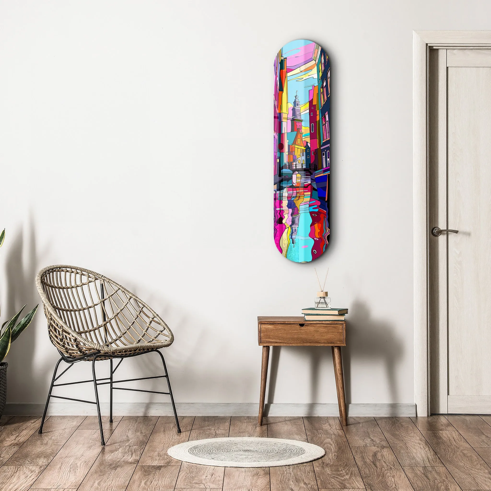 Amsterdam | Glass Wall Art