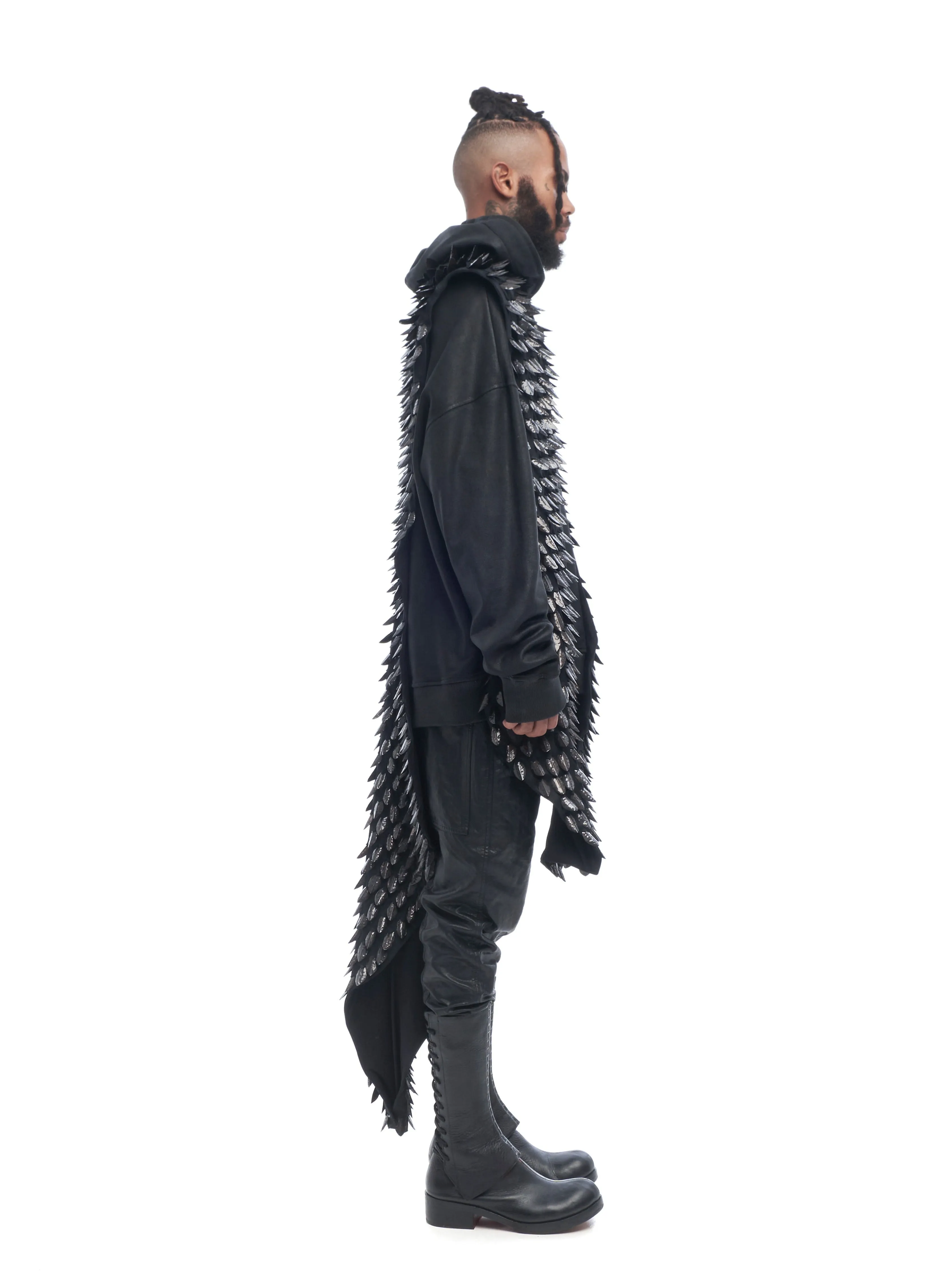 ARCIS - MEN'S LONG METAL CAPE