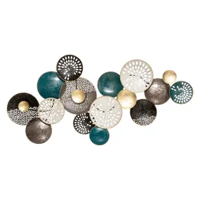 Atmosphera Lison Metal Wall Decoration Multicoloured