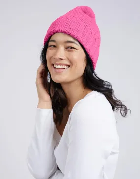 Berry Beanie - Vibrant Pink