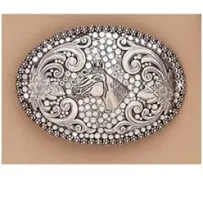 Blazin Roxx Belt Buckle ~ Horse Head