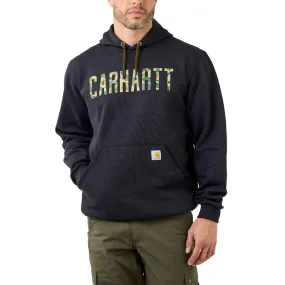 Carhartt 105486 Loose Fit Mid-Weight Camo Logo Graphic Sweatshirt Hoodie