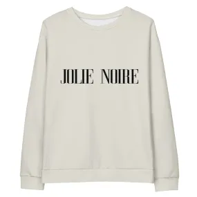 Jolie Noire Premium Sweatshirt- Stone