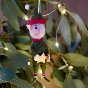 Needle-Felted Elf