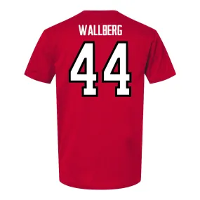 Ohio State Buckeyes Men's Hockey Student Athlete #44 Theo Wallberg T-Shirt