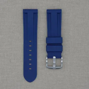 Tempomat - 22mm Blue Rubber Strap